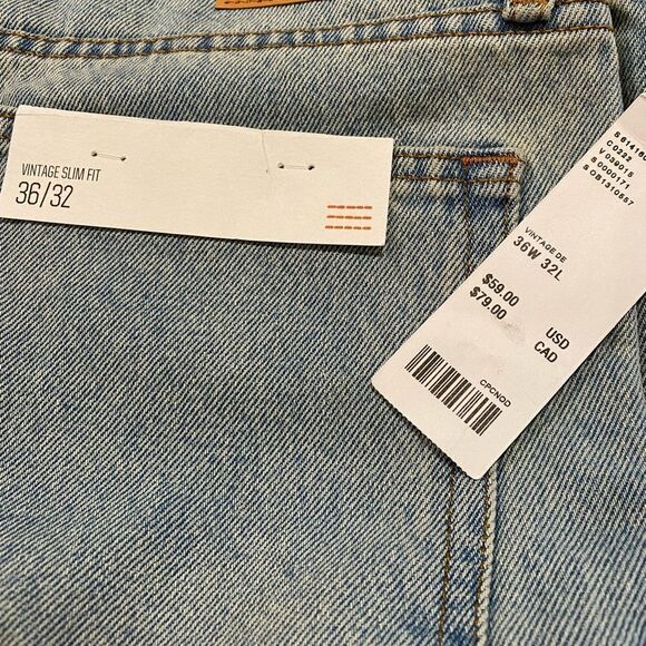 NWT Urban Outfitters UO BDG '90s Slim Tapered Jeans 36/32   36 / 32 - Picture 4 of 4
